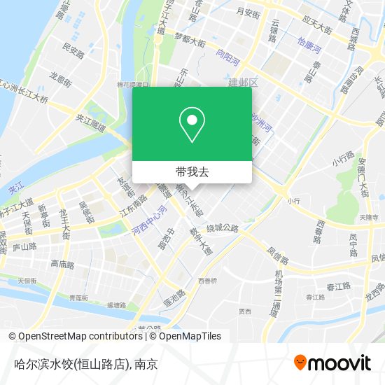 哈尔滨水饺(恒山路店)地图