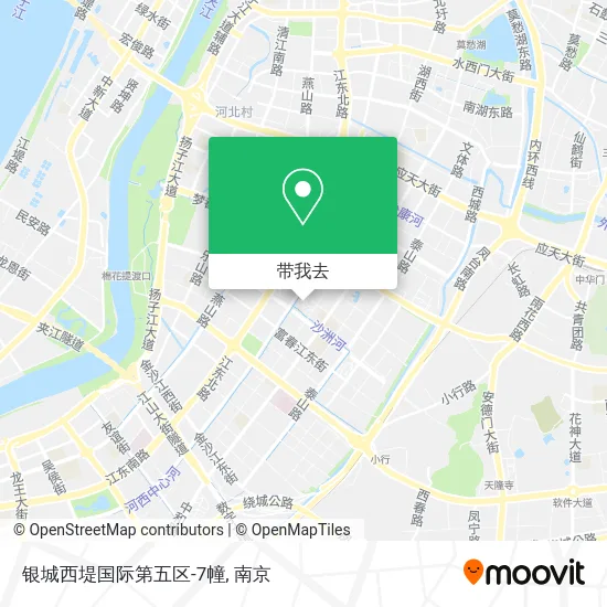 银城西堤国际第五区-7幢地图