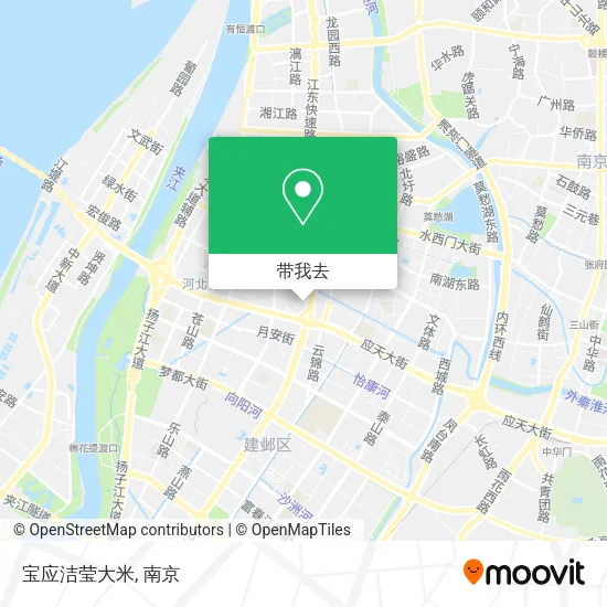宝应洁莹大米地图