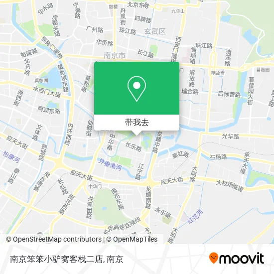 南京笨笨小驴窝客栈二店地图