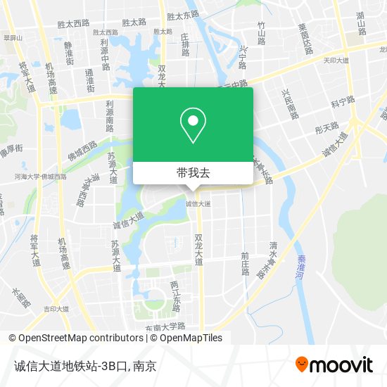 诚信大道地铁站-3B口地图