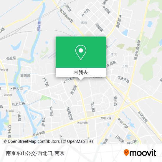 南京东山公交-西北门地图