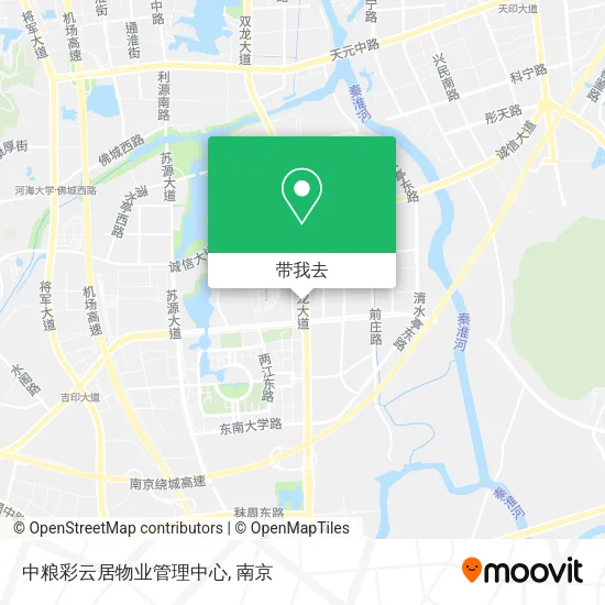 中粮彩云居物业管理中心地图