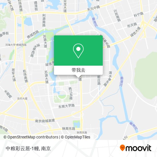 中粮彩云居-1幢地图