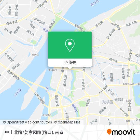 中山北路/姜家园路(路口)地图