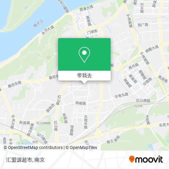 汇盟源超市地图