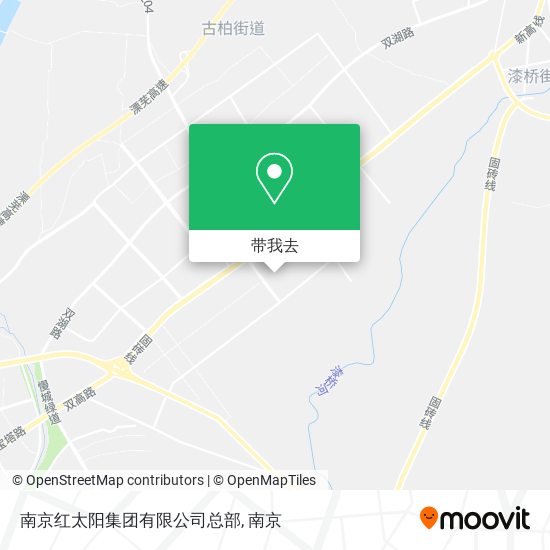 南京红太阳集团有限公司总部地图