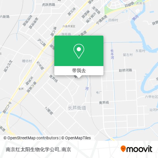南京红太阳生物化学公司地图