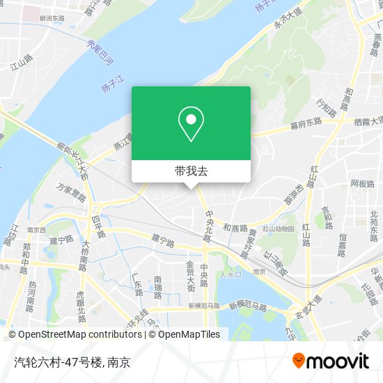 汽轮六村-47号楼地图
