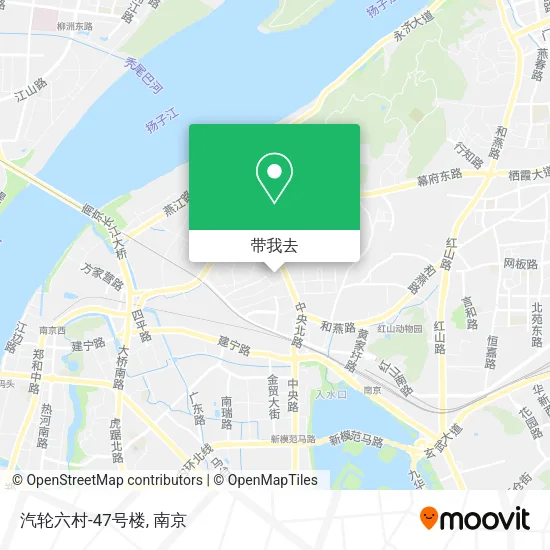 汽轮六村-47号楼地图