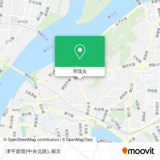 津平面馆(中央北路)地图