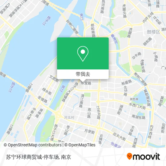 苏宁环球商贸城-停车场地图