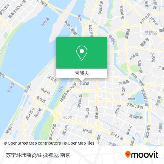 苏宁环球商贸城-撬裤边地图