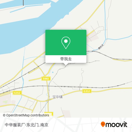 中华服装厂-东北门地图