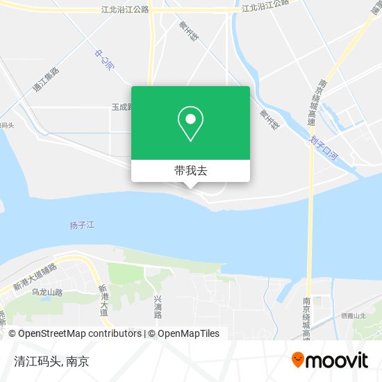清江码头地图