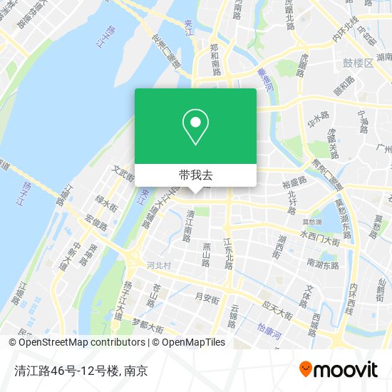 清江路46号-12号楼地图