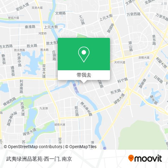 武夷绿洲品茗苑-西一门地图