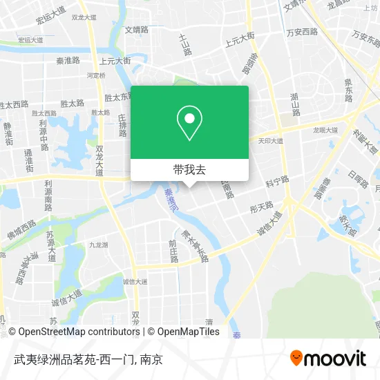 武夷绿洲品茗苑-西一门地图