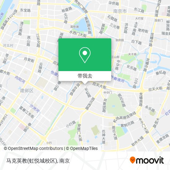 马克英教(虹悦城校区)地图