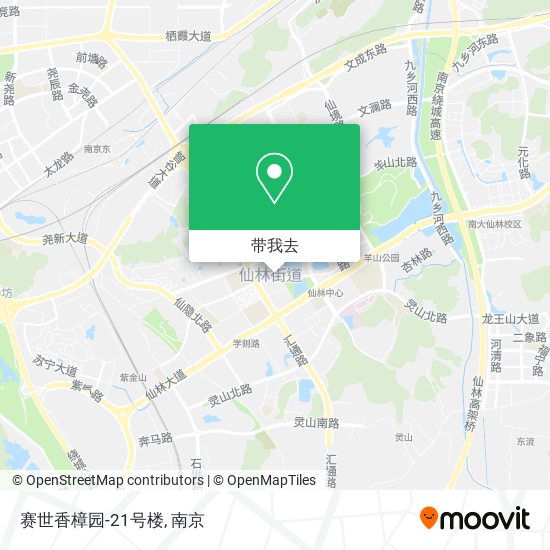 赛世香樟园-21号楼地图