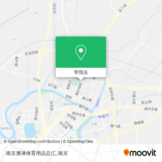 南京澳淋体育用品总汇地图