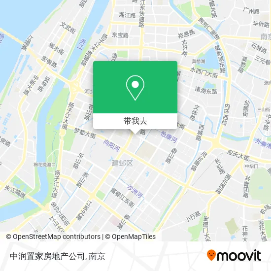 中润置家房地产公司地图