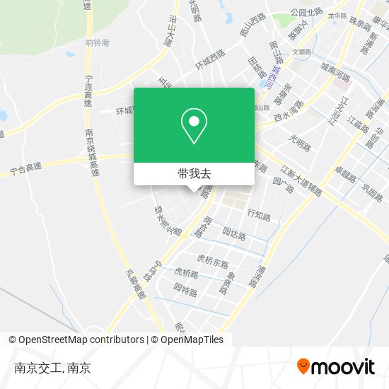 南京交工地图