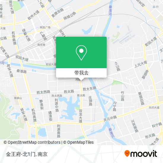 金王府-北1门地图