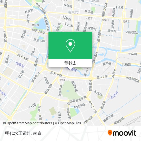 明代水工遗址地图