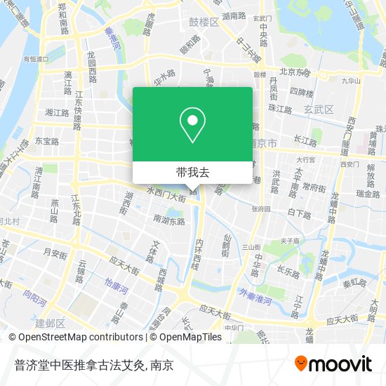 普济堂中医推拿古法艾灸地图