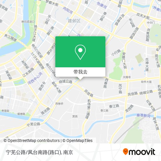 宁芜公路/凤台南路(路口)地图