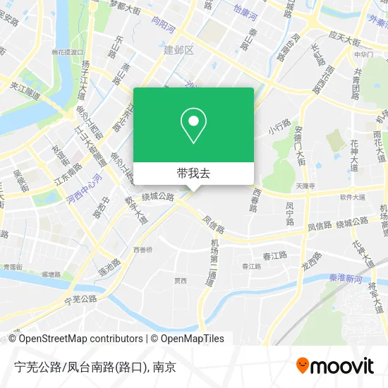 宁芜公路/凤台南路(路口)地图
