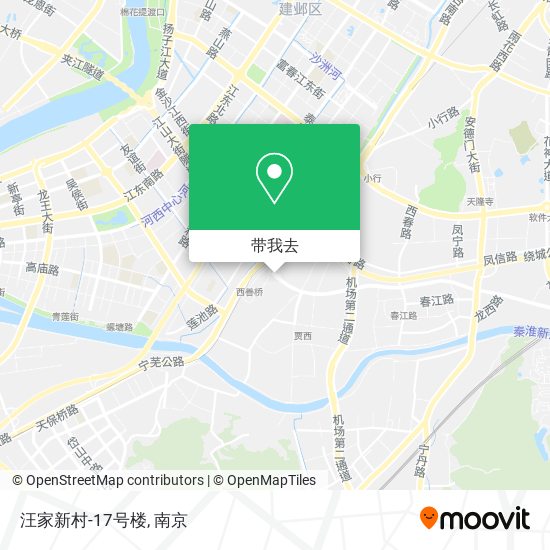 汪家新村-17号楼地图