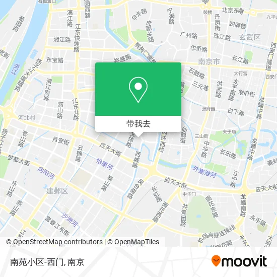 南苑小区-西门地图