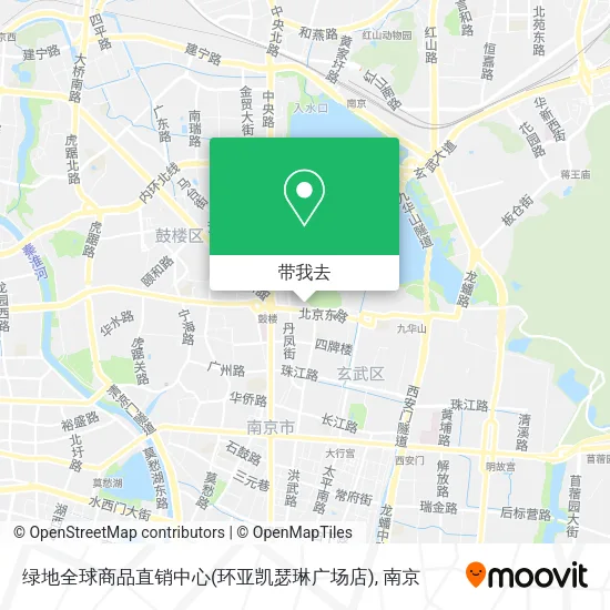 绿地全球商品直销中心(环亚凯瑟琳广场店)地图