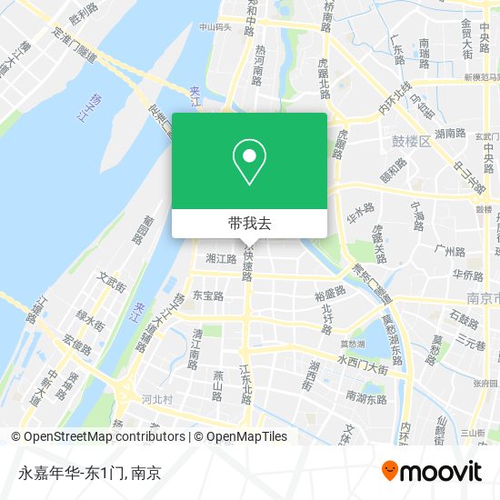 永嘉年华-东1门地图