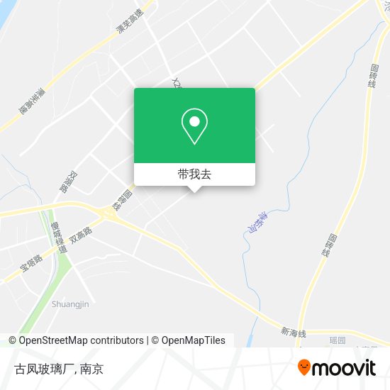 古凤玻璃厂地图