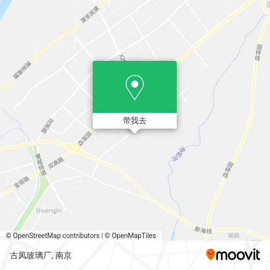 古凤玻璃厂地图