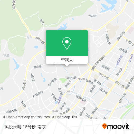 凤悦天晴-15号楼地图