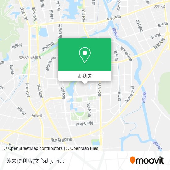 苏果便利店(文心街)地图