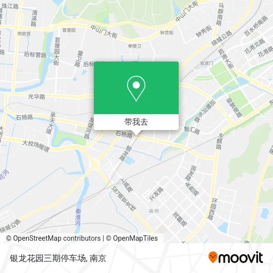 银龙花园三期停车场地图