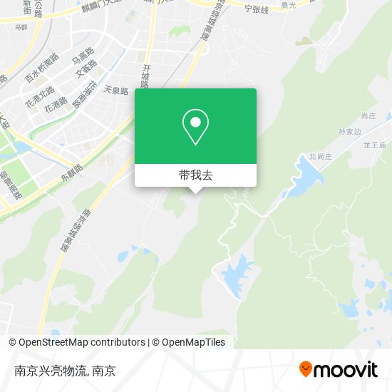 南京兴亮物流地图