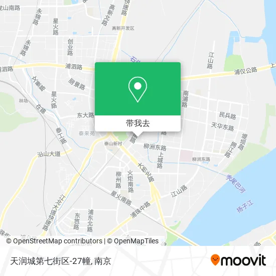 天润城第七街区-27幢地图