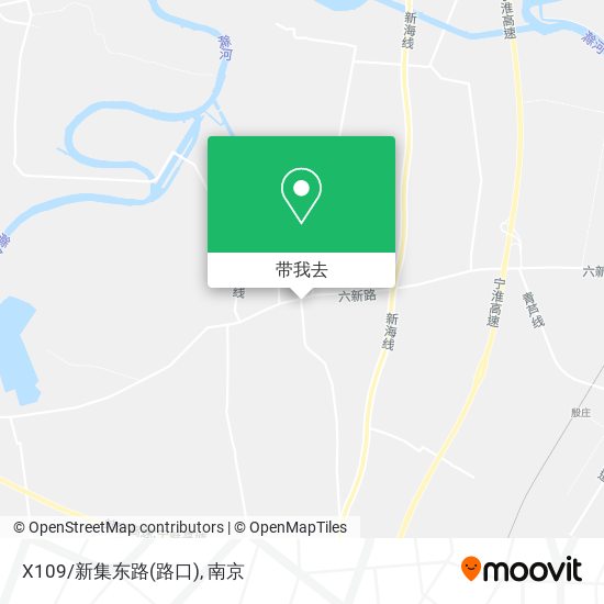 X109/新集东路(路口)地图