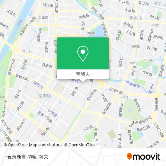 怡康新寓-7幢地图