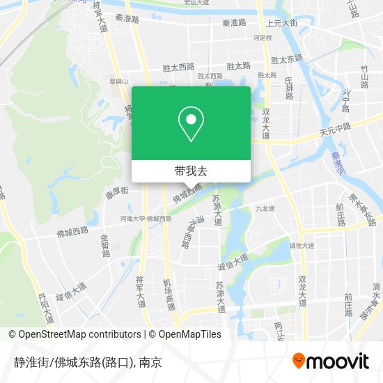 静淮街/佛城东路(路口)地图