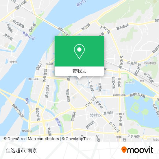 佳选超市地图
