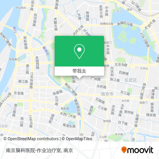 南京脑科医院-作业治疗室地图