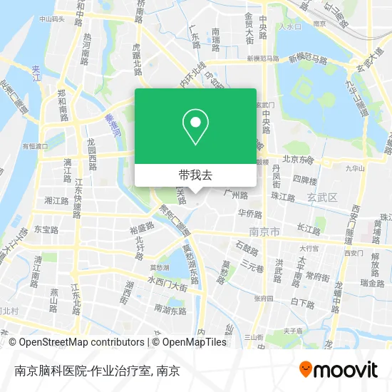 南京脑科医院-作业治疗室地图