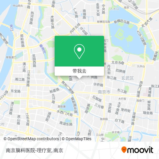 南京脑科医院-理疗室地图